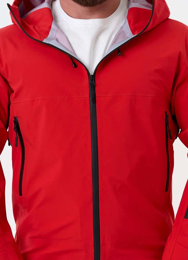 Мужская ветровка красного цвета модель № 32657 универмаг малина