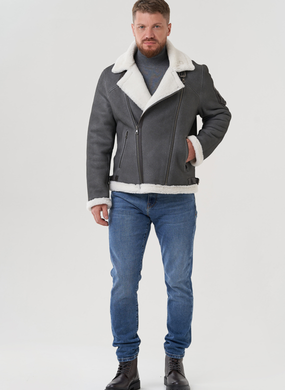 Дубленка мужская 