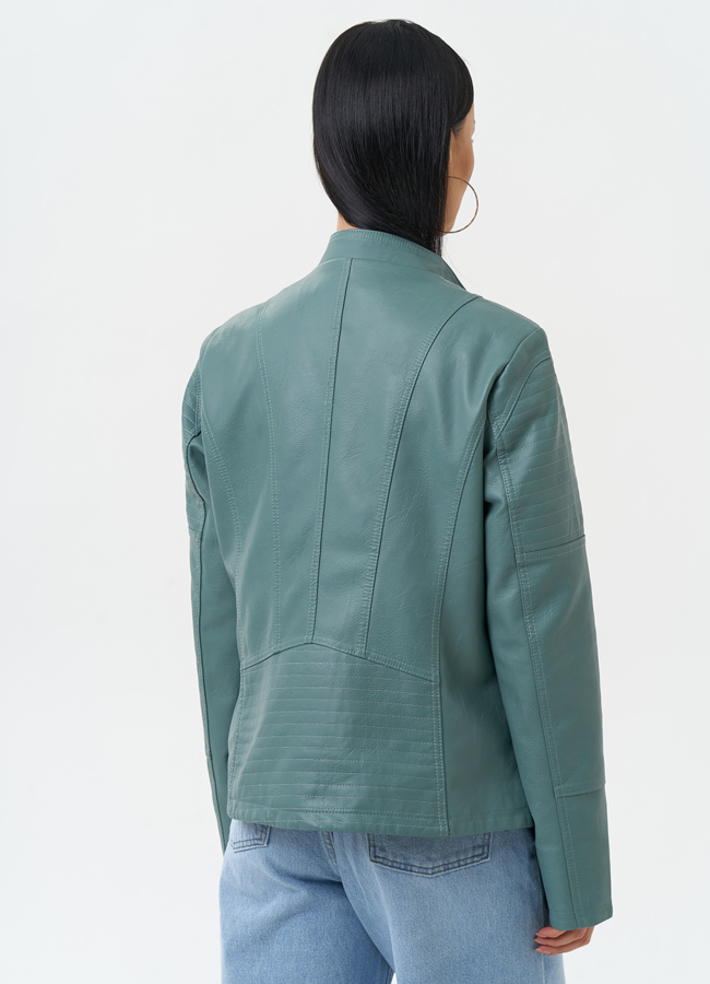 Куртка женская из эко кожи модель № 30383 в кредит