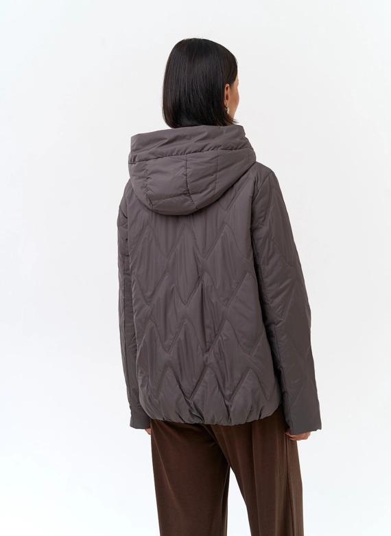 Женская куртка с капюшоном